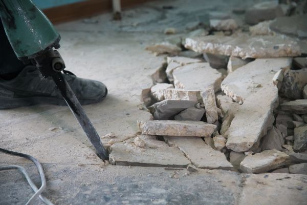 Concrete Slab Removal in Seneca