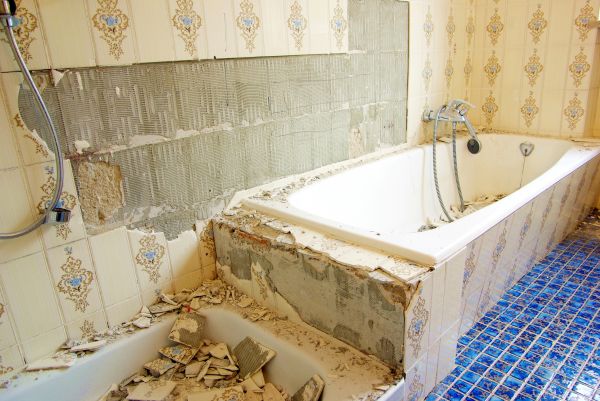 Shower Demolition in Seneca