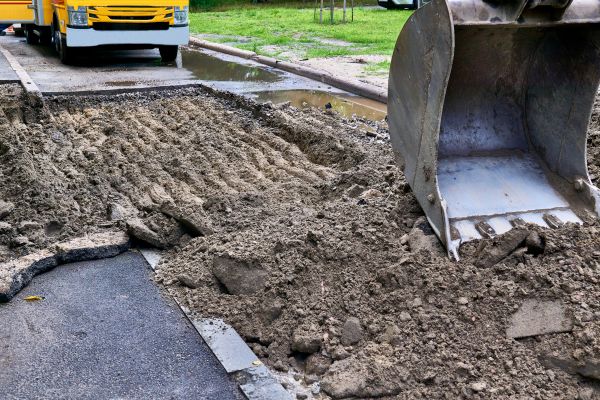 Blacktop Removal in Seneca