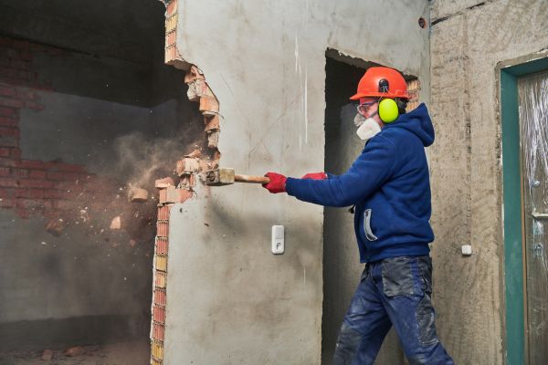 Concrete Wall Demolition in Seneca