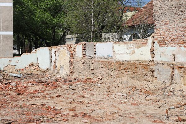 Brick Wall Demolition in Seneca