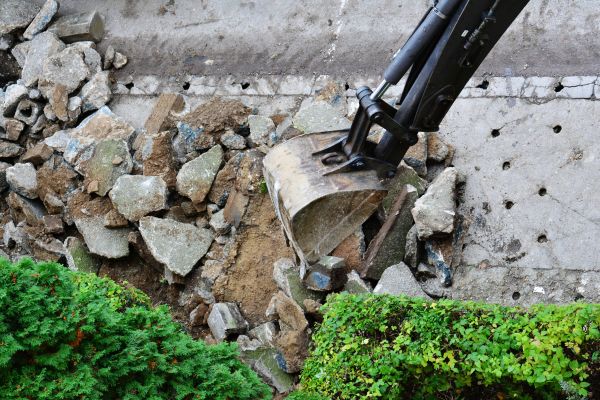 Concrete Pathway Removal in Seneca