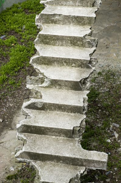 Concrete Steps Demolition in Seneca